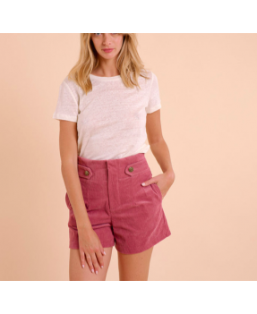 Short Amaelle coloris Pink d'ARTLOVE #dresscode#shop#colmar boutique créateurs