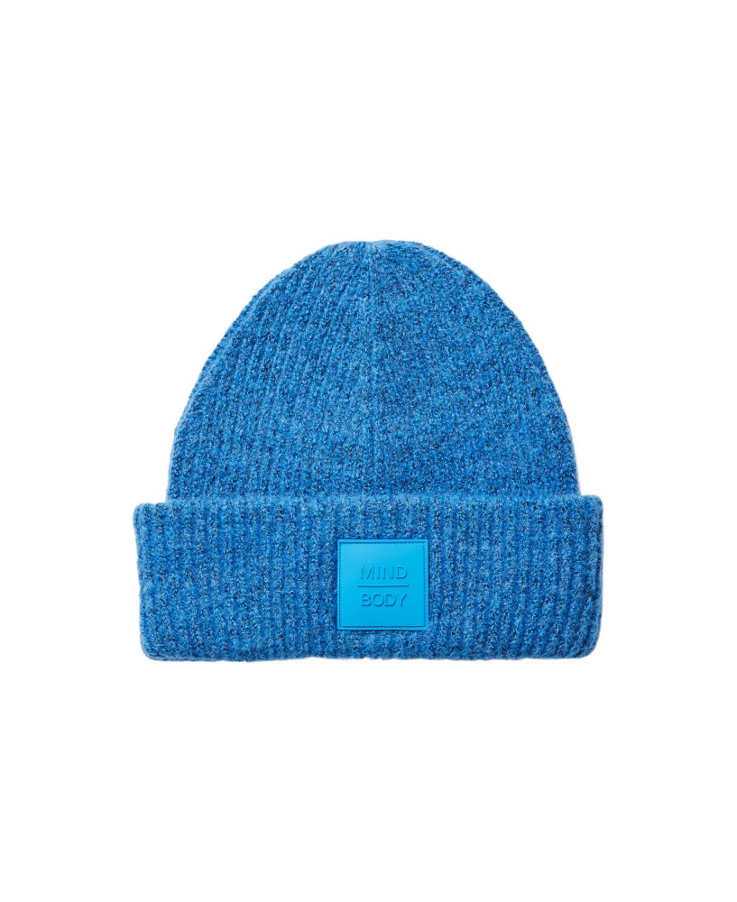 Bonnet PcPyron New Hood W. Solid Patch BC (french blue) de Pieces. Chez Dress Code Shop Colmar Alsace.