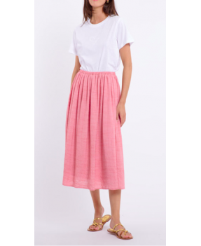 Jupe Auxane coloris Pink d'Artlove #dresscode#mode#colmar#artlove boutique de créateurs
