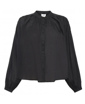 Blouse Effie coloris noir de la marque FRNCH #dresscode#colmar#mode boutique de créateurs