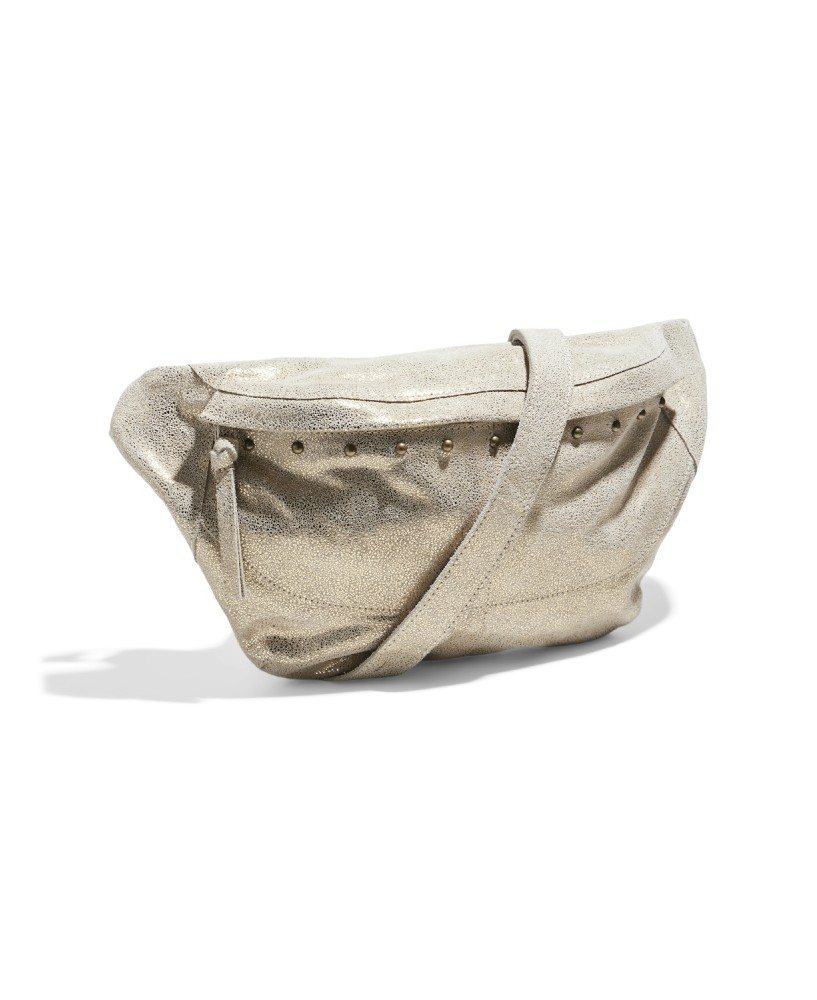 Sac banane de Pieces : PCDAINO LEATHER BUMBAG FC. Chez dress code shop Colmar Alsace