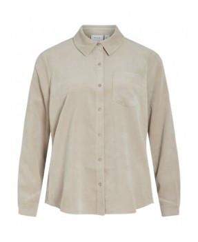 Chemise Vicourdie L/S Button Shirt de Vila. Chez Dress Code Shop Colmar Alsace.