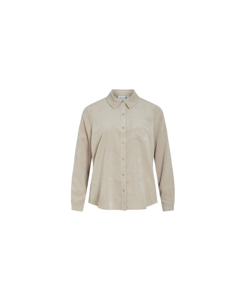 Chemise Vicourdie L/S Button Shirt de Vila. Chez Dress Code Shop Colmar Alsace.