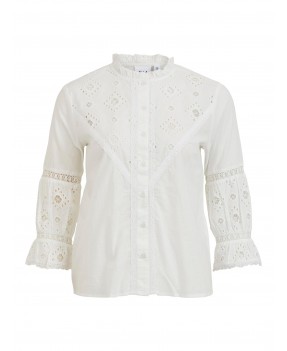 blouse VILINI 3/4 SLEEVE SHIRT de Vila. Chez Dress Code Shop Colmar Alsace.