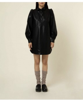 Robe Acelya de FRNCH- simili cuir. Dress Code Shop- 68000 COLMAR Alsace