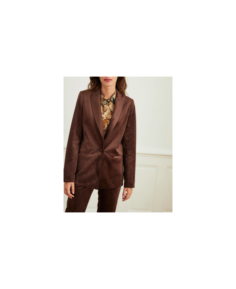 Veste Vacarme chocolat de la Petite Française #dresscodeshop#colmar#alsace boutique créateurs