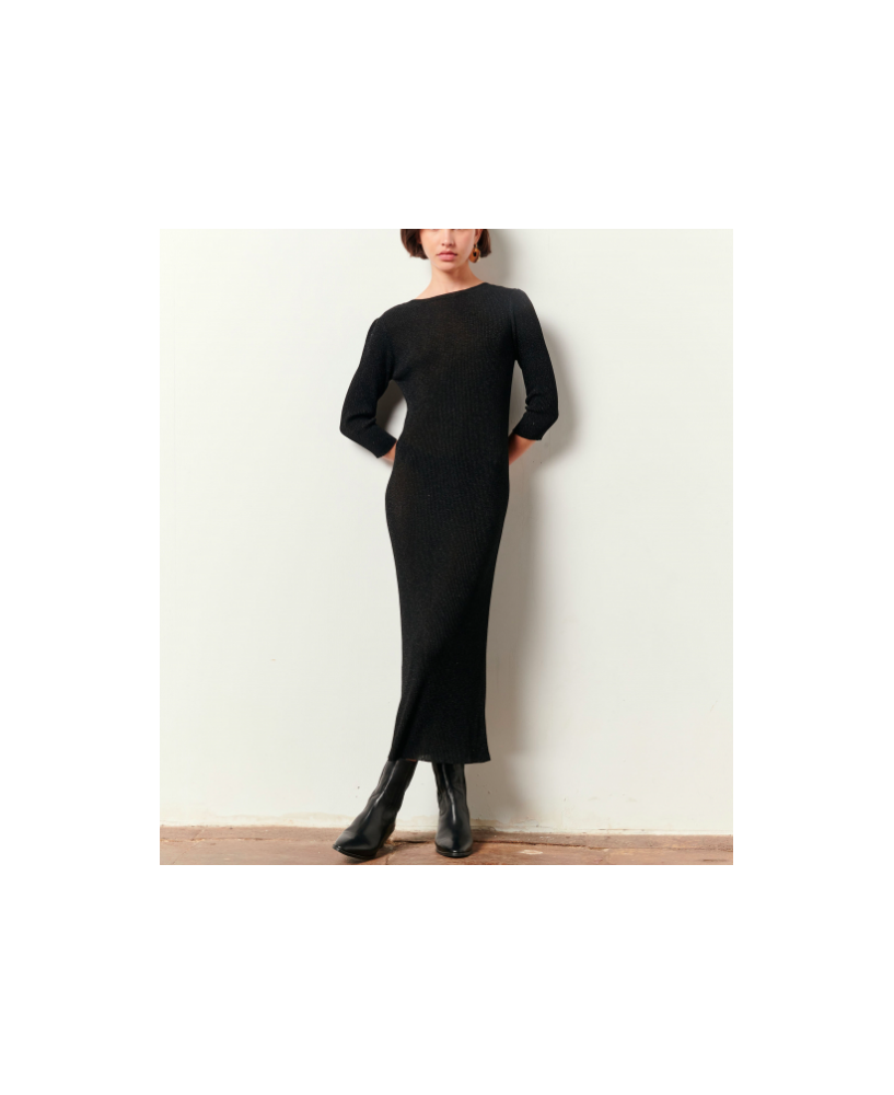 Robe Donna Shinny Black de SESSÙN #dresscodeshopcolmar#alsace#colmar boutique créateurs