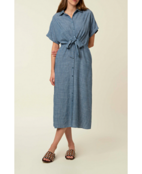 Robe Aliénor Bleu Azur de FRNCH #dresscodeshop#colmar#alsace boutique créateurs