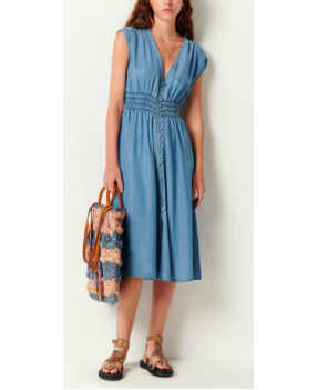 Robe Galaday de SESSÙN en blue provençal #dresscodeshop#mode#colmar #alsace#boutique créateurs