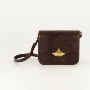 Sac Diviluz E de Sessùn Browny lézard chez Dress code shop