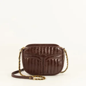 Sac Divine Leather de Sessùn chez dress code shop- Castagna