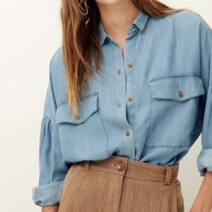 Chemise Botania (Provencial Blue) de Sessùn