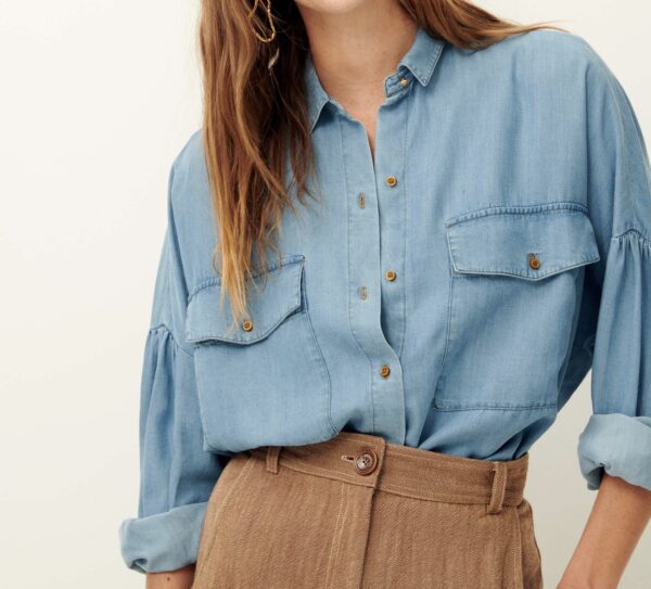 Chemise Botania (Provencial Blue) de Sessùn
