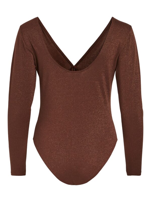 Body Viluxi (v-neck, choco) de VILA – Image 2