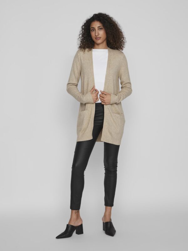 Cardigan Long Viril (Natural) de VILA – Image 3