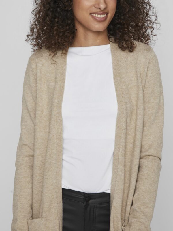 Cardigan Long Viril (Natural) de VILA – Image 4