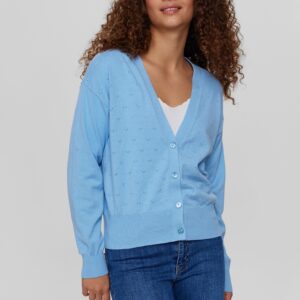 Cardigan Nuedna (Powder blue) de NÜMPH