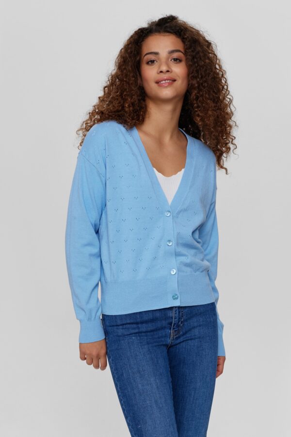 Cardigan Nuedna (Powder blue) de NÜMPH