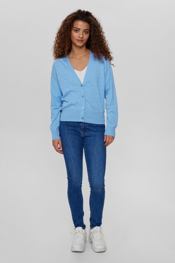 Cardigan Nuedna (Powder blue) de NÜMPH – Image 4