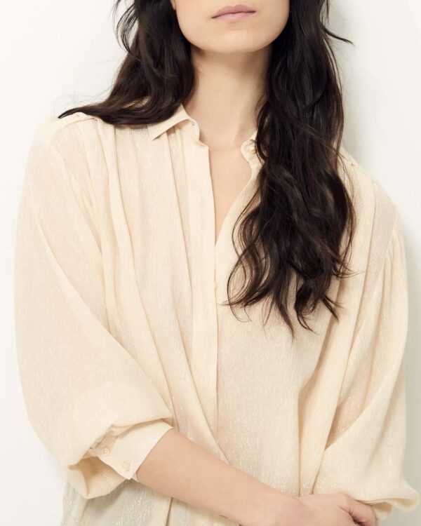Chemise Ginger Lux (Tapioca) de SESSÙN – Image 2