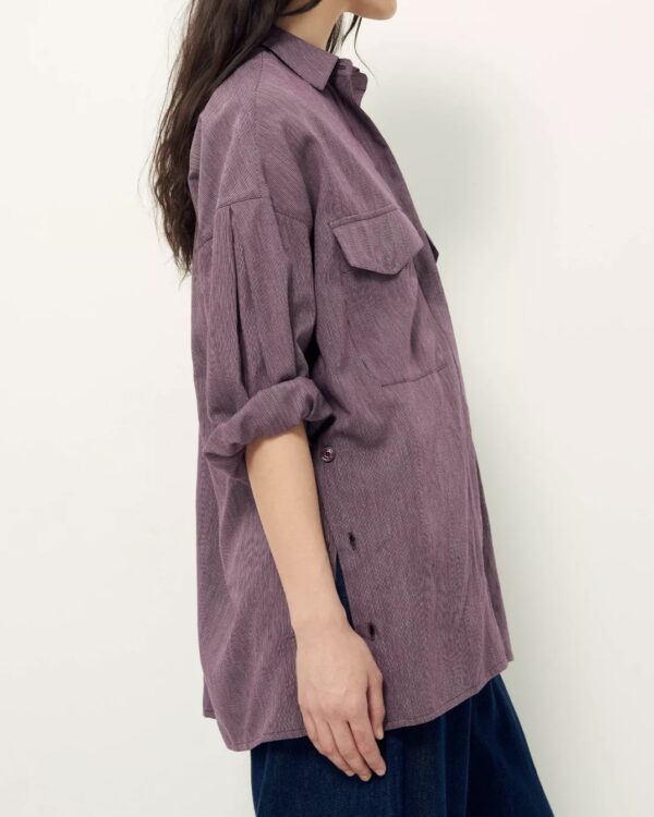 Chemise Naoshima (Fig) de SESSÙN – Image 4