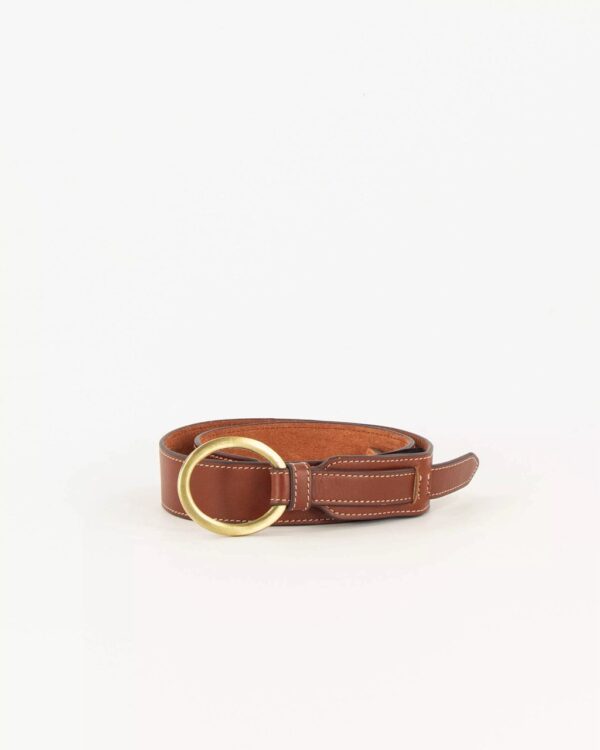Ceinture Antonino (Dark tan) de SESSÙN – Image 2