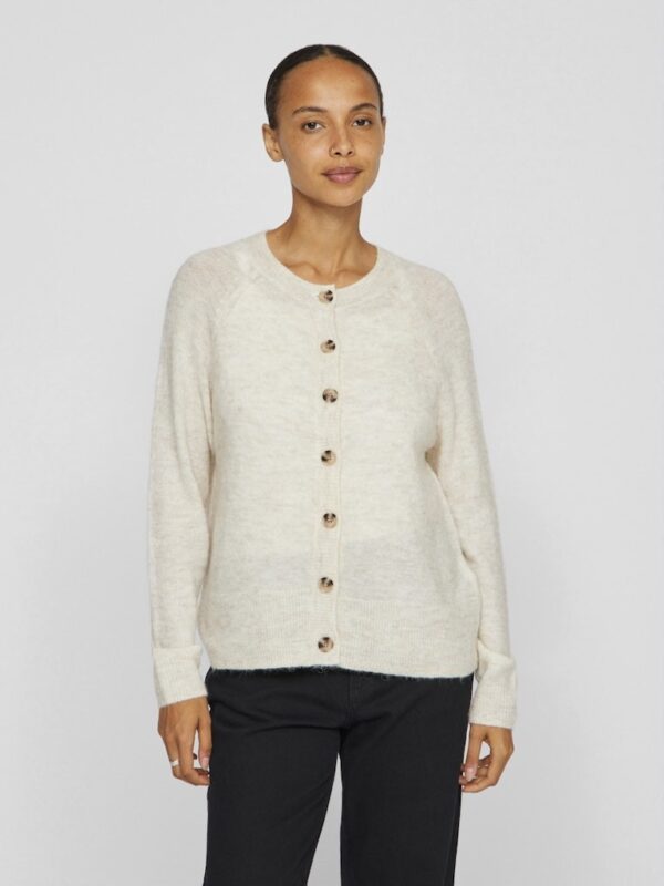 Cardigan Vijulaja (Super Light Naturel Melange) de VILA – Image 2