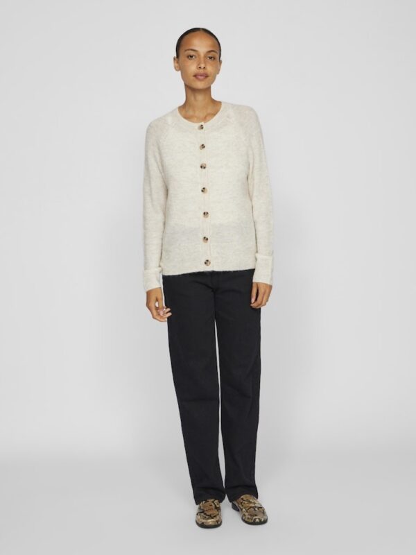 Cardigan Vijulaja (Super Light Naturel Melange) de VILA – Image 4