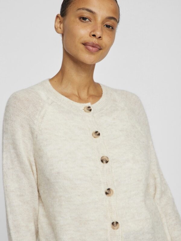 Cardigan Vijulaja (Super Light Naturel Melange) de VILA – Image 3