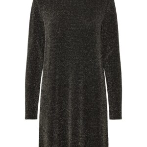 Robe PcNora (Black Gold Lurex) de PIECES