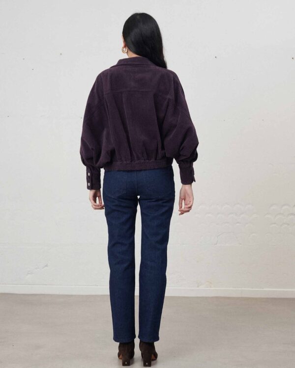 Veste Bron (Prune) de LABDIP – Image 4