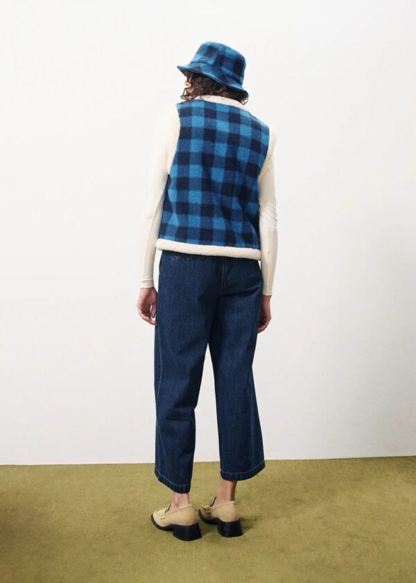 Gilet sans manches Simone (bleu électrique) de FRNCH – Image 3
