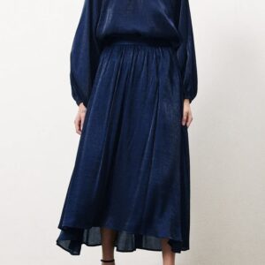Jupe Nil (bleu marine) de FRNCH