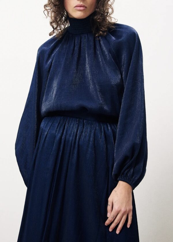 Jupe Nil (bleu marine) de FRNCH – Image 3