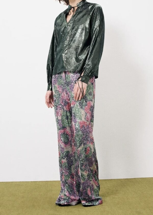 Blouse Andrija (Vert Forêt) de FRNCH – Image 3