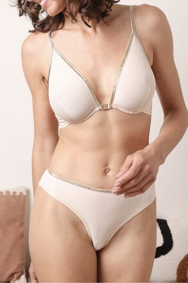 Soutien-gorge Jackie (Blush Lurex) de LA NOUVELLE