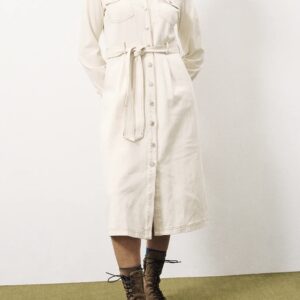 Robe Clotilda (Crème) de FRNCH