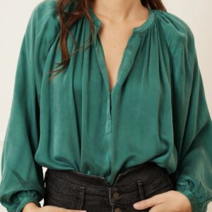 Blouse Blagueuse (Vert) de LA PETITE FRANCAISE