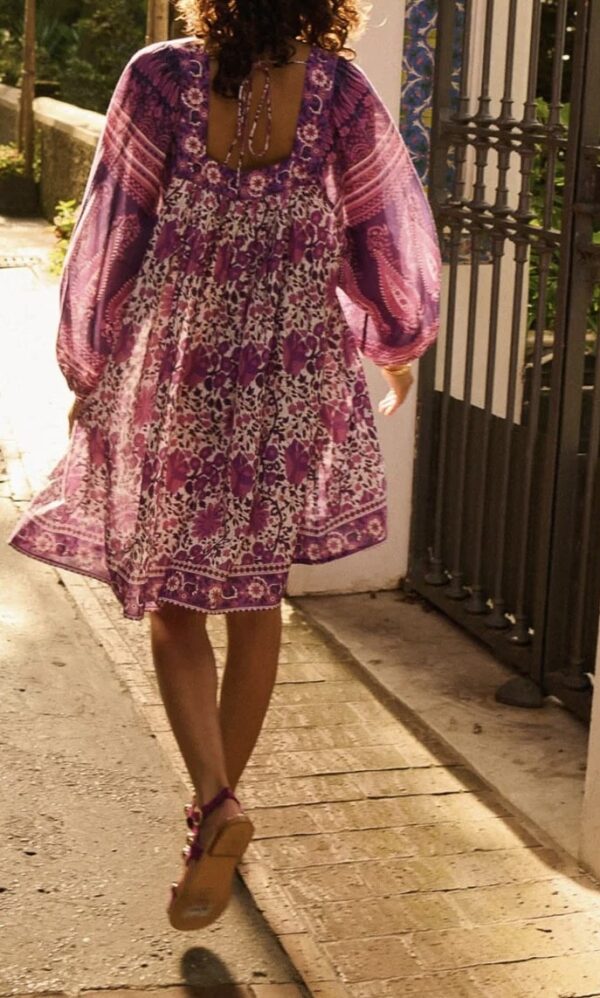 Robe Rabea (Jacinthe) de PETITE MENDIGOTE – Image 3