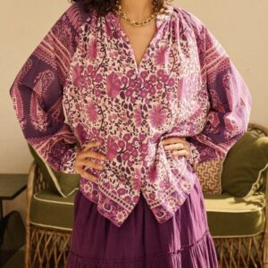 Blouse Tea (Jacinthe) de PETITE MENDIGOTE