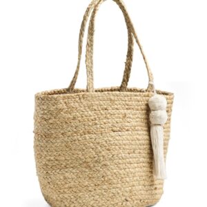 Sac shopper PCLUNAS (nature tas) de PIECES