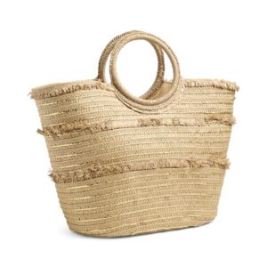 Sac en paille Pclilje de PIECES