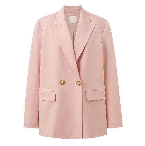 Veste de blazer Garance (Rose Pâle) de Frnch – Image 2