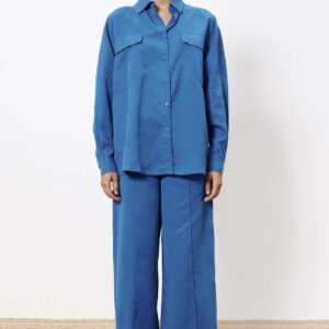 Pantalon Palmina (Bleu électrique) de FRNCH