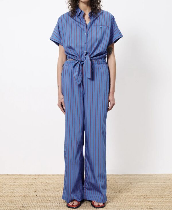 Chemise Carmelle (Bleu electrique) de FRNCH