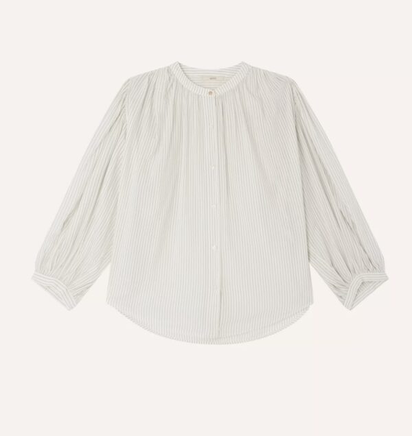 Blouse Lucy H (Whiblack) de SESSÙN – Image 2