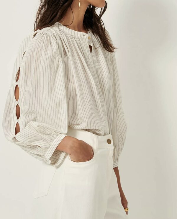 Blouse Lucy H (Whiblack) de SESSÙN