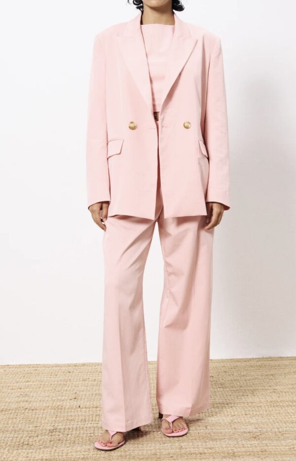 Veste de blazer Garance (Rose Pâle) de Frnch – Image 4