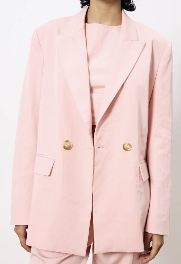 Veste de blazer Garance (Rose Pâle) de Frnch