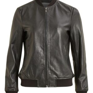 Veste en cuir VISHEEPO de VILA